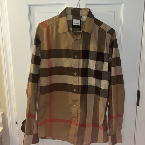 Burberry Check Cotton Shirt